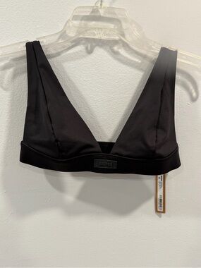 SKIMS Recycled Swim Plunge Bikini Top